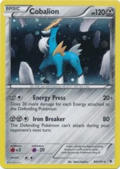 Cobalion 84/101 Cosmos Holo Promo - Black & White Blister Exclusive